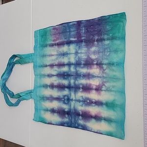 Tie dye tote